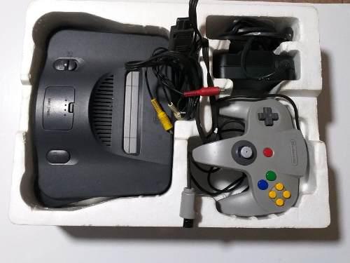 Nintendo 64 En Caja Con Juego Perfect Dark