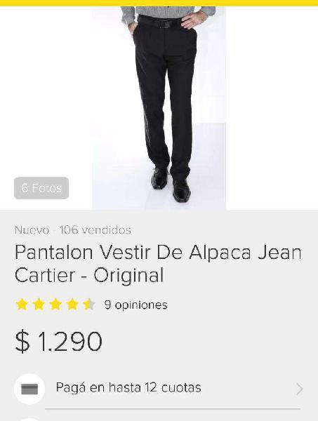 Pantalón Jean Cartier