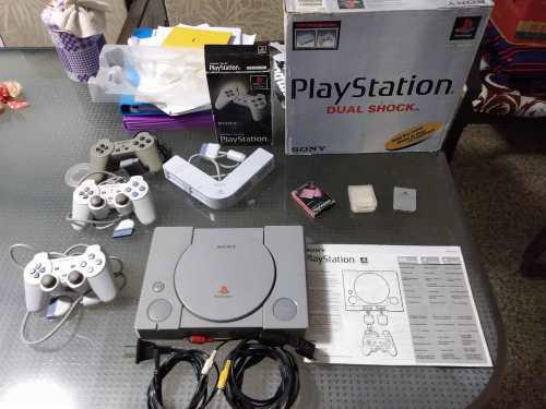 Play Station 1 Fat (ps1) En Caja Excelente Estado!