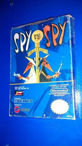 Spy Vs Spy Juego Para Nintendo Nes 8bit, Revista Mad!!
