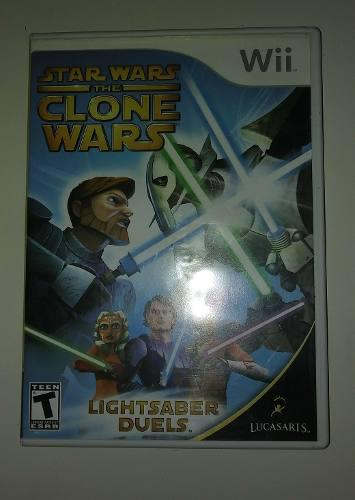 Star Wars The Clone Wars - Juego De Nintendo Wii
