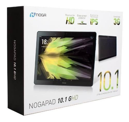 Tablet 10.1 Pulgadas Nogapad Hd Slim 3g Noga Ips Quad Core