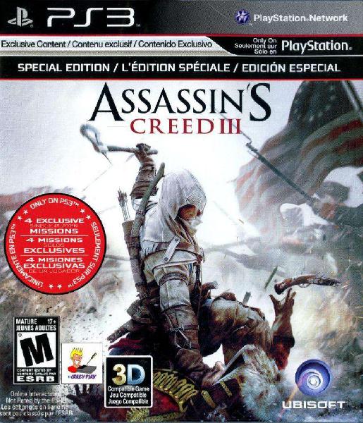 Assassins Creed III Playstation 3
