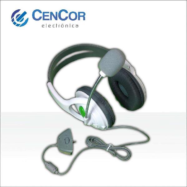 Auricular Headset Xbox 360! CenCor Electrónica