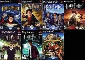 Harry Potter Ps2 Saga Completa Playstation 2 (7 Discos) Ps2