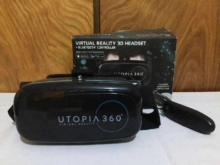 Lente Realidad Virtual. Utopia 360. Vr