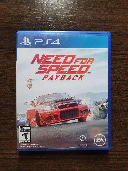 Need For Speed Payback Físico Ps4