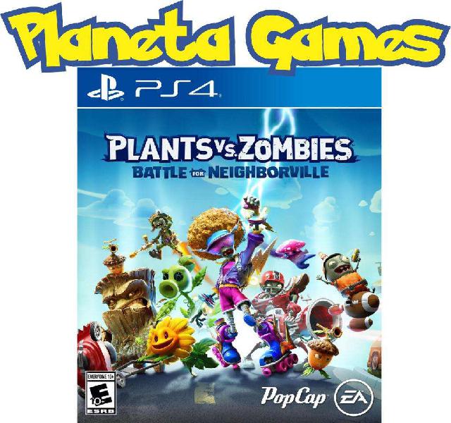 Plants vs Zombies Battle for Neighborville Playstation Ps4
