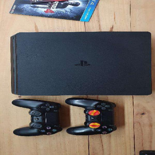 Ps4 500gb 2 Joysticks Y Varios Juegos