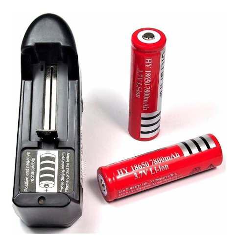Cargador Baterias Li-on Universal + 2 Pilas 18650 4200 Mah