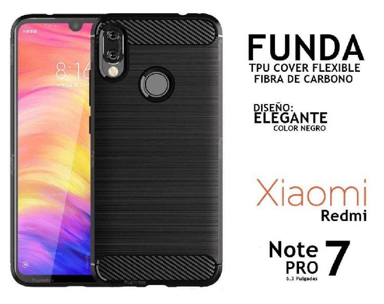 Funda Elegante Rugerizada Xiaomi Redmi Note 7 Pro Rosario