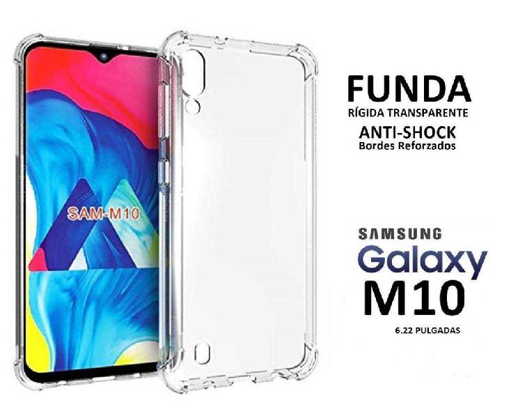 Funda Tpu Antishock Transparente Samsung Galaxy M10 Rosario