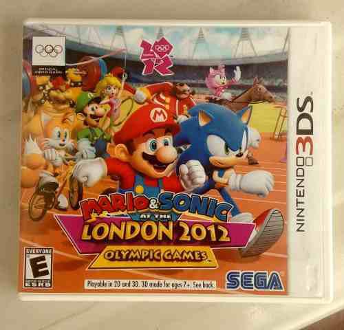 Juego Mario Y Sonic Olimpics Games London 3ds Usado W7k2