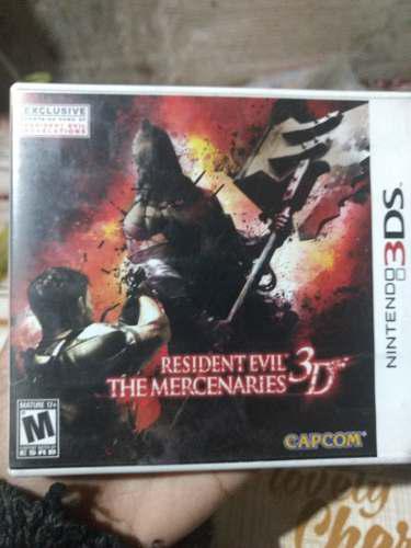 Juego Resident Evil The Mercenaries 3d Para 3ds Usado