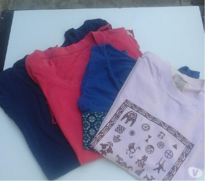 LOTE CUATRO REMERAS