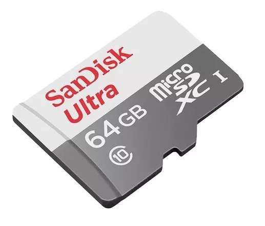 Memoria Micro SD Sandisk Original 64 GB 80 Mbp/seg