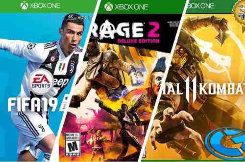 Pack 3 Juegos Choelegaming / Xbox One Offline