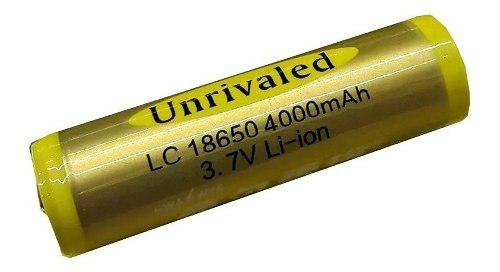 Pila 18650 Recargable Bateria Lc18650 4000mah 3.7v Cargador