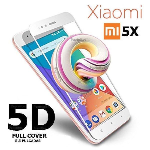 Vidrio Templado 5d Full Cover Xiaomi Mi 5x Rosario