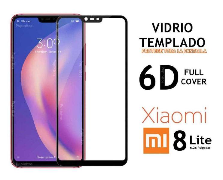 Vidrio Templado 6d Full Cover Xiaomi Mi 8 Lite Rosario