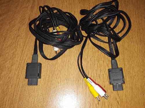 Cable Av Original Snes/ Gamecube/n64