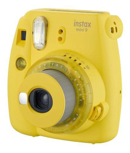 Camara Instantanea Fujifilm Instax Mini 9 Amarilla Lentes