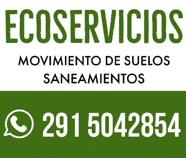 Ecoservicios -2915042854- MOVIMIENTO DE SUELOS BAHIA BLANCA