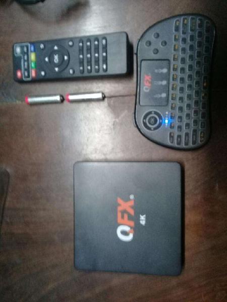 Android Tv Box Qfx 4k Control Remoto