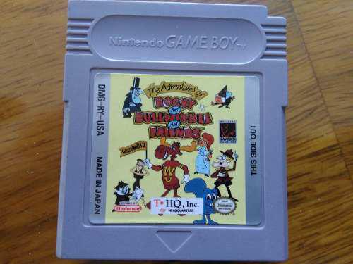 Cartucho Juego Game Boy The Adventures Of Rocky & Bullwinkle