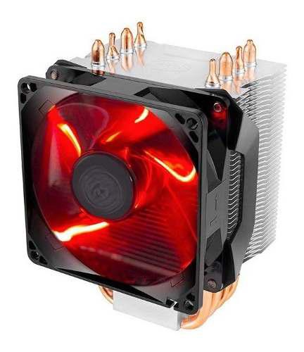 Cooler Cpu Cooler Master Hyper H410r Led Roja 120mm