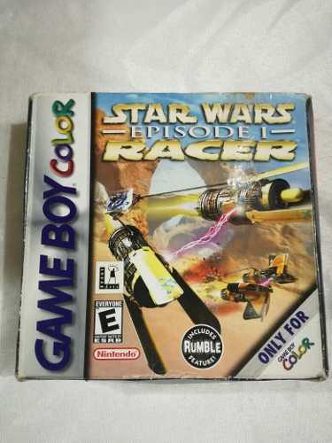 Juego De Nintendo Game Boy Star Wars Episode 1 Racer