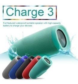 Parlante Bluetooth Usb Charge Mini 3+ Radio Resistente Agua
