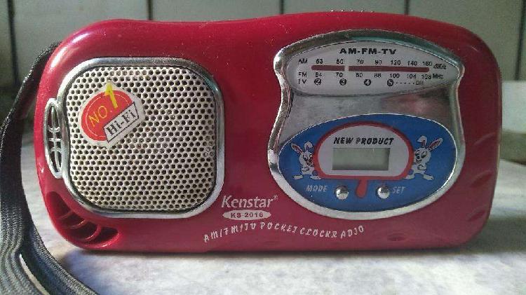 Vendo Radio Am Fm con Reloj.