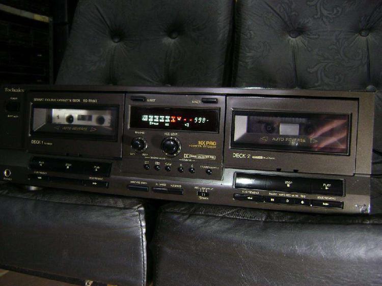 technics deck cassette cassettera