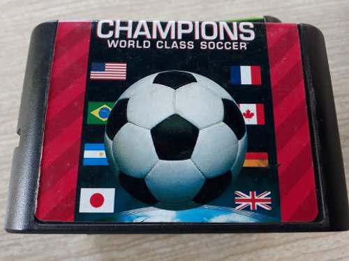 Champion World Class Soccer Sega Juego Cartucho
