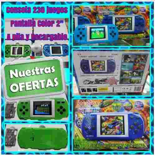 Consola Videojuegos Portátil 300 Excelente Calidad!!