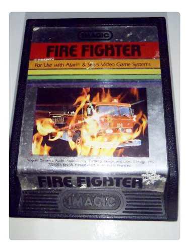 Fire Fighter Juego Atari 2600 Rarity *3* Funcionando