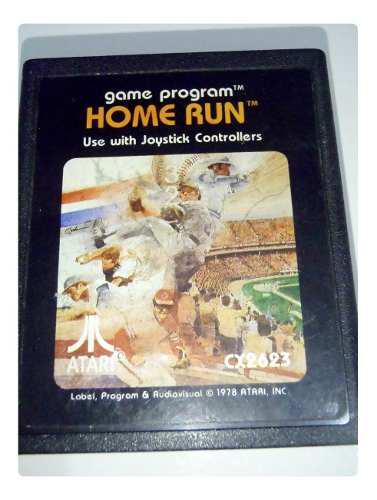 Home Run Juego Atari 2600 Rarity *2* Funcionando