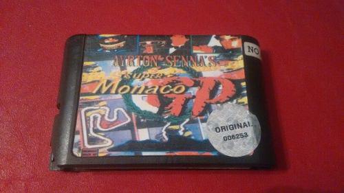 Juego De Sega Ayrton Senna's Super Monaco Gp