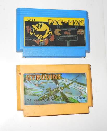 Lote Juego E Family Game Pac-man Y Gyrodine Lote Nº1