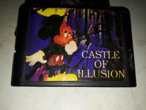 Mickey Mause Castle Of Ilusion Sega Genesis Juego