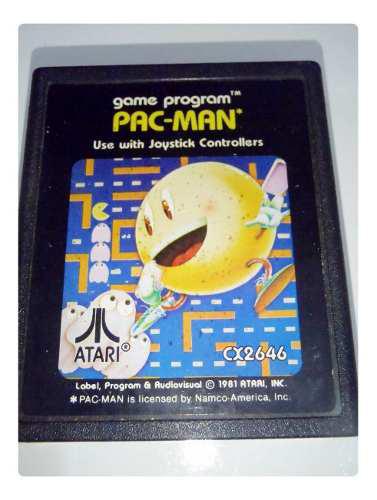 Pac-man Juego Atari 2600 Rarity *1* Funcionando