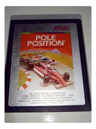 Pole Position Cartucho Juego Atari 2600 Rarity *2* Funciona