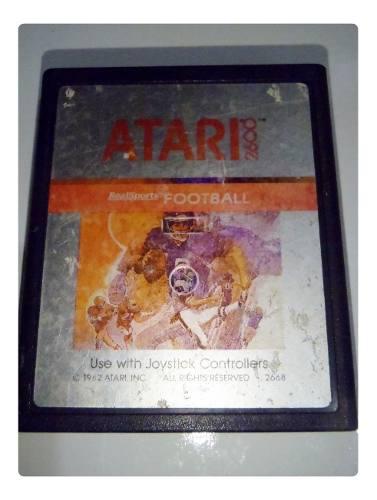 Realsports Football Juego Atari 2600 Rarity *2* Funcionando