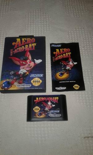 Sega Genesis Aero The Acrobat Juego Ure