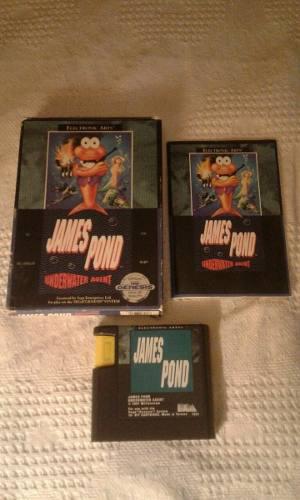 Sega Genesis James Pond Juego Ure