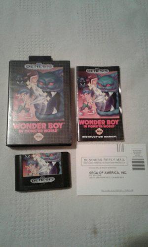 Sega Genesis Wonder Boy In Monster World Juego Ure