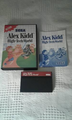 Sega Master Alex Kidd In High Tech World Juego Ure