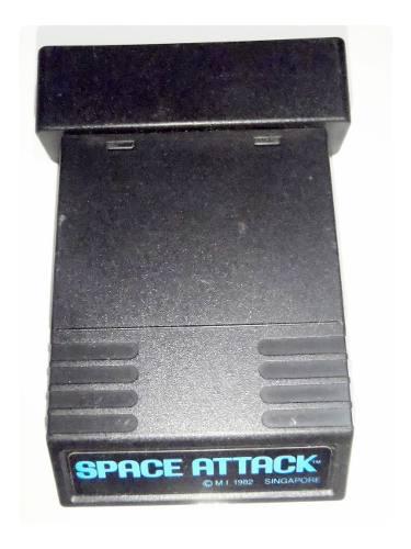 Space Attack Cartucho Juego Atari 2600 Rarity *2* Funciona