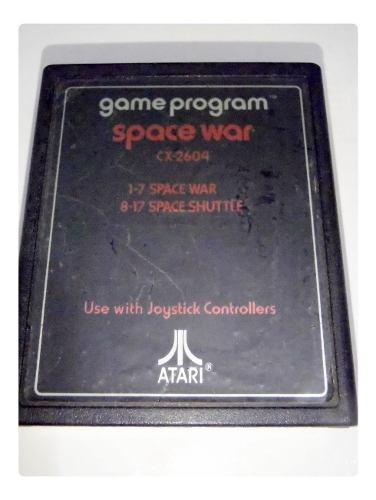 Space War Cartucho Juego Atari 2600 Rarity *2* Funciona